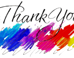 A colorful brush strokes on a black background Description automatically generated