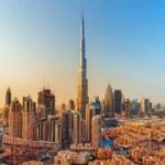 A city with tall buildings Description automatically generated