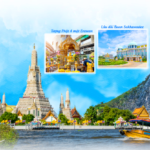 A collage of a city Description automatically generated