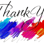 A colorful brush strokes on a black background Description automatically generated