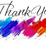 A colorful brush strokes on a black background Description automatically generated