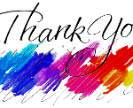 A colorful brush strokes on a black background Description automatically generated